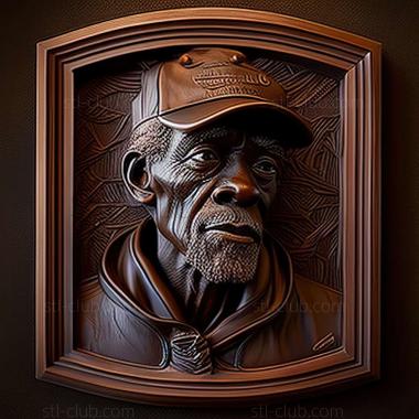 3D model Frederick Oakes Sylvester American artist (STL)